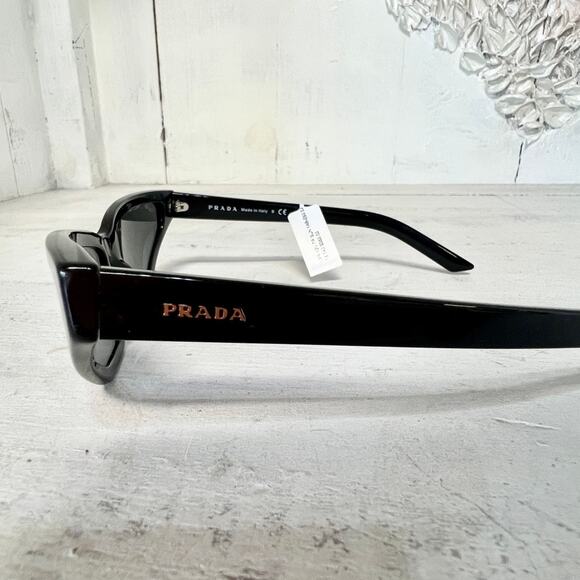 Prada PR12VS 1AB5S0 Millennials Black Frame Cat Eye Sunglasses - Picture 5 of 7